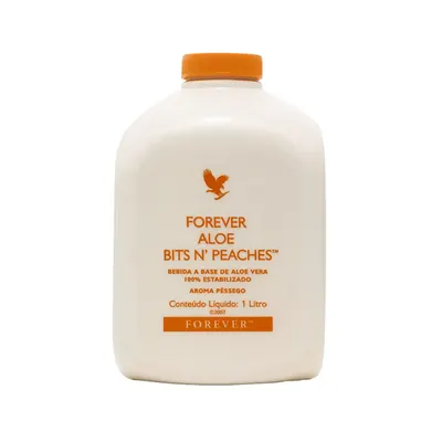 Forever Aloe Bits’n Peaches – Bebida de Aloe Vera com Pêssego