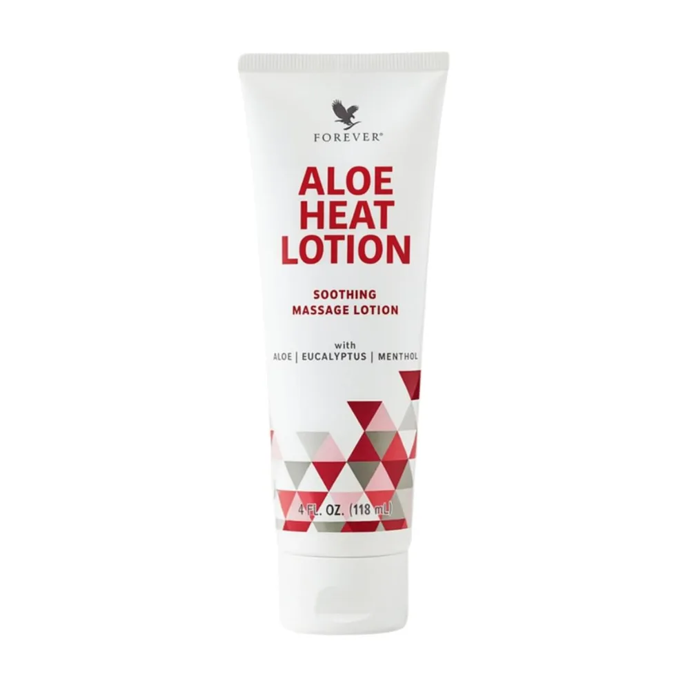 Forever Aloe Heat Lotion - Loção de Massagem com Aloe Vera e Mentol