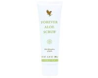 Forever Aloe Scrub® – esfoliante facial e corporal com aloe vera e jojoba, embalagem 99g